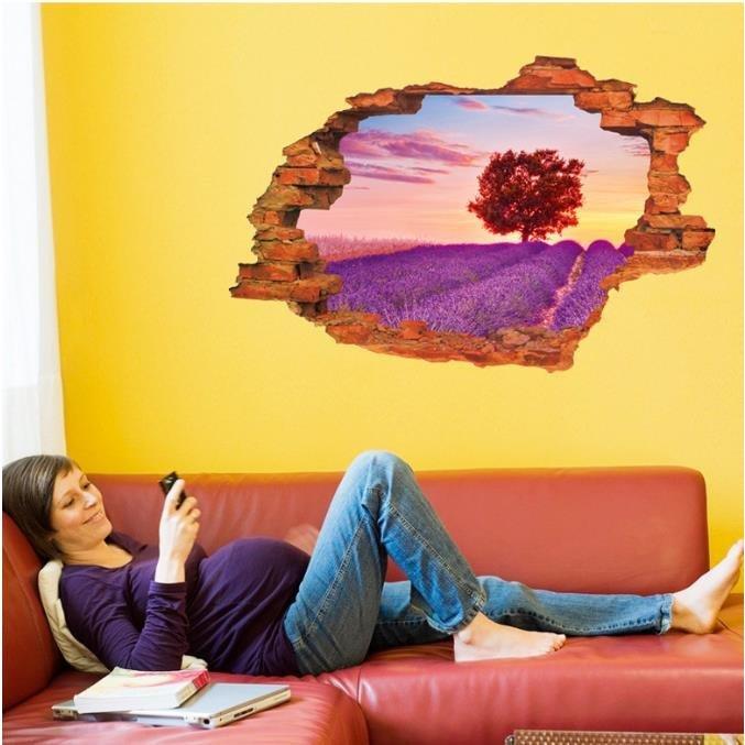 最安 壁装飾 貼ってはがせる シール 壁紙 ウォールステッカー 3d おしゃれ ラベンダー 2枚セット ホーム 寝室 リビングルーム クリエイティブ装飾 防水 加湿器 欠品の場合はメールにてご連絡いたします ご了承ください はい 了承済み Www We Job Com