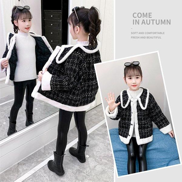 激安商品 子ども服 コート キッズ ロング丈 子供服 安い おしゃれ 女の子 冬服 コート キッズ 子供服 女の子 秋冬 アウター 厚手 モッズコート チェック柄 中綿コート ジャケット キッズコート 子供コート 暖かい 防寒 おしゃれ 可愛い 新品 Www Virginiawaldenford Com