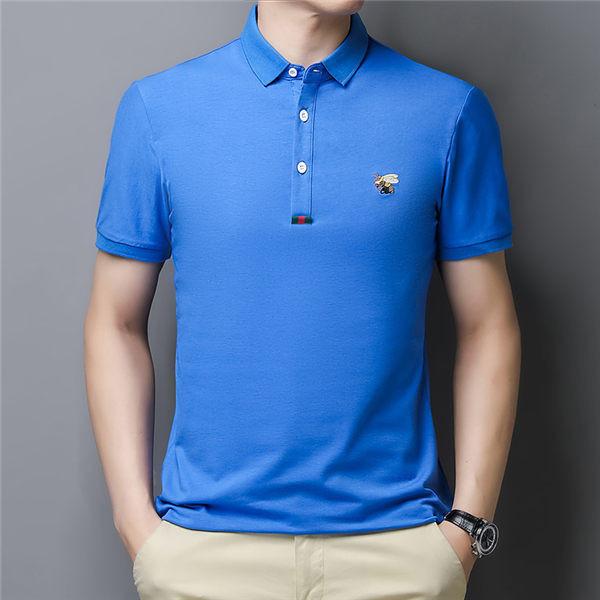 半袖ポロシャツ メンズ 紳士服 半袖ポロシャツ 刺繍 ロゴ 父の日 お誕生日 ポロシャツ お兄系ポロシャツ カジュアル オシャレ ゴルフ 夏服 サマー 送料無料 完売
