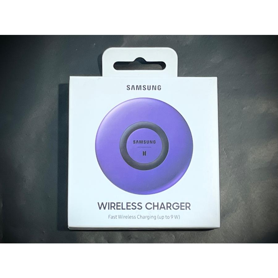 Samsung BTS Edition Wireless Charger BTS ワイヤレス充電器　EP-P1100　ワイヤレスチャージャー アーミー｜soalso｜02