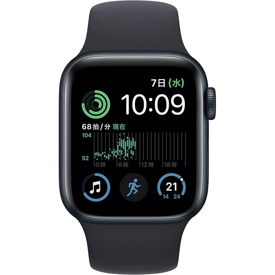 Apple Watch SE2 第2世代 40mm ミッドナイト保護フィルムつき  GPSモデル A2723｜soalso｜02