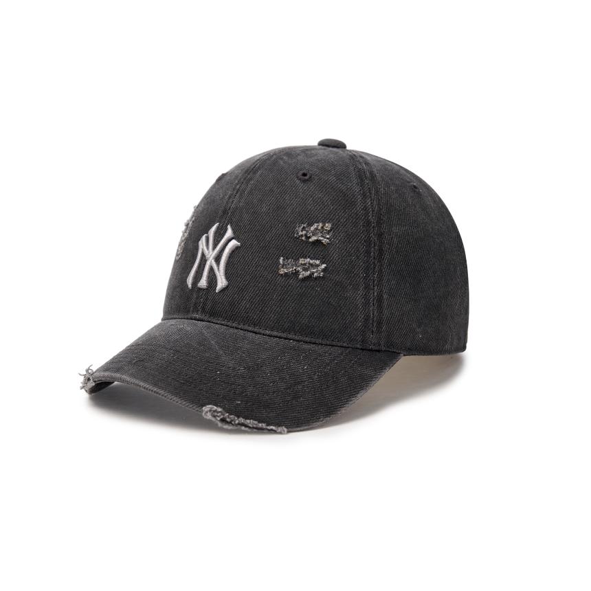 ラスト1点　MLB カリナ着用 ダメージキャップ 日本未入荷　ブラウン　新品 再入荷【日本未発売】MLB カリナ着用 ヤンキース ダメージ