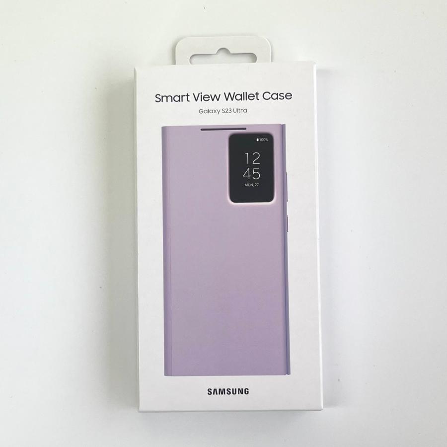 Galaxy S23 Ultra 5G ケース 純正 スマートビュー ウォレット ケース