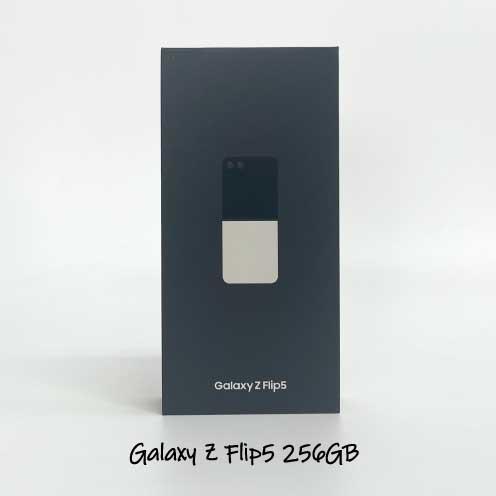 Galaxy Z Flip5 クリーム 本体 SIMフリー 5G 256GB 新品 韓国版 補償1