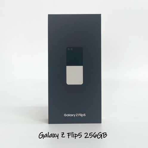 Galaxy Z Flip5 クリーム 本体 SIMフリー 5G 256GB 新品 韓国版 保証1 