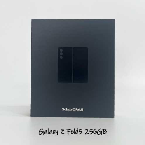Galaxy Z Fold5 ブラック 本体 SIMフリー 5G 256GB 新品 韓国版 保証1 