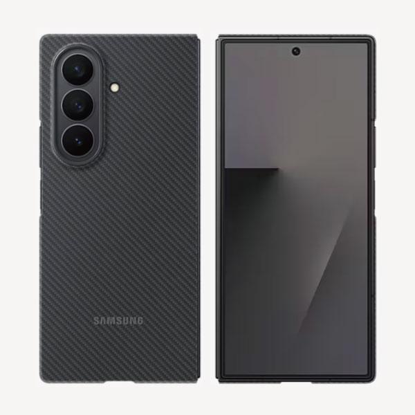 Galaxy Z Fold7 Carbon Shield Case 純正 フォールド7 スマホケース
