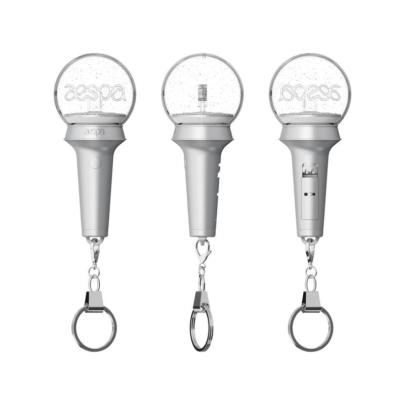 aespa MINI FANLIGHT KEYRING ミニペンライト キーリング SM