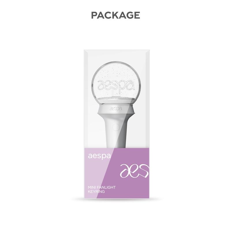 aespa MINI FANLIGHT KEYRING ミニペンライト キーリング SM