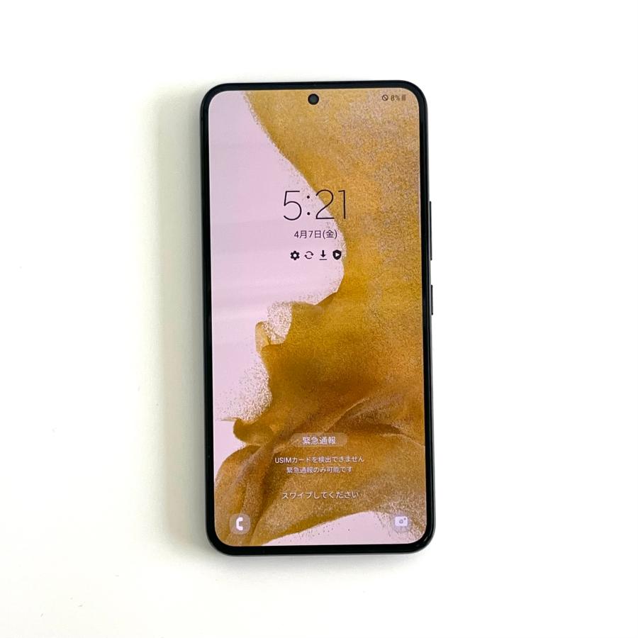 Galaxy S22 本体 256GB SIMフリー SM-S901N ブラック Aランク 美品