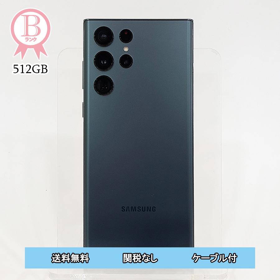 Galaxy - GALAXY S22 Ultra 512GB グリーン 韓国版SIMフリー 中古 Galaxy S S22 Ultra 本体 512GB SIMフリー SM-S908N グリーン B