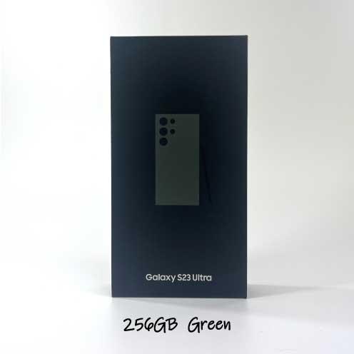 Galaxy S23 Ultra グリーン 本体 256GB SIMフリー 保証1年 新品未開封