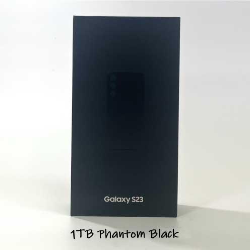 Galaxy S23 Ultra ファントムブラック 本体 1TB SIMフリー 保証1年 