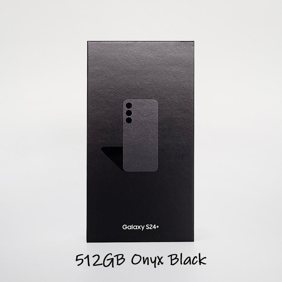 Galaxy S24+ ブラック 本体 512GB SIMフリー 韓国版 保証1年 新品未 