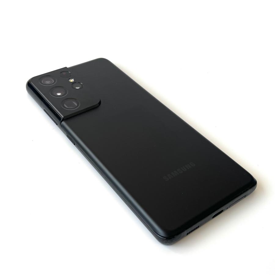Galaxy S21 Ultra 本体 5G 256GB SIMフリー SM-G998 ブラック Aランク 