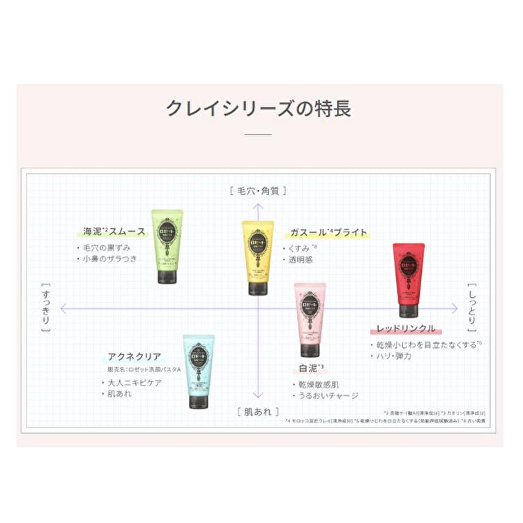 ニキビ対策 肌荒れ予防 ロゼット洗顔パスタ アクネクリア 薬用洗顔フォーム 120g 5個セット | ROSETTE（コスメ） | 03