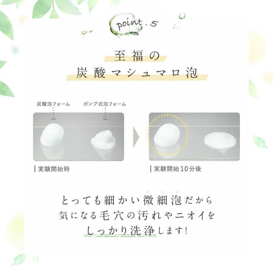 シャンプー 炭酸 無添加 サロン フケ防止 ノンシリコン リンゴ幹細胞エキス オイル いい匂い エイジング かゆみ 市販 | プレミアム炭酸泡シャンプー 綺澪 200g | マックス | 07