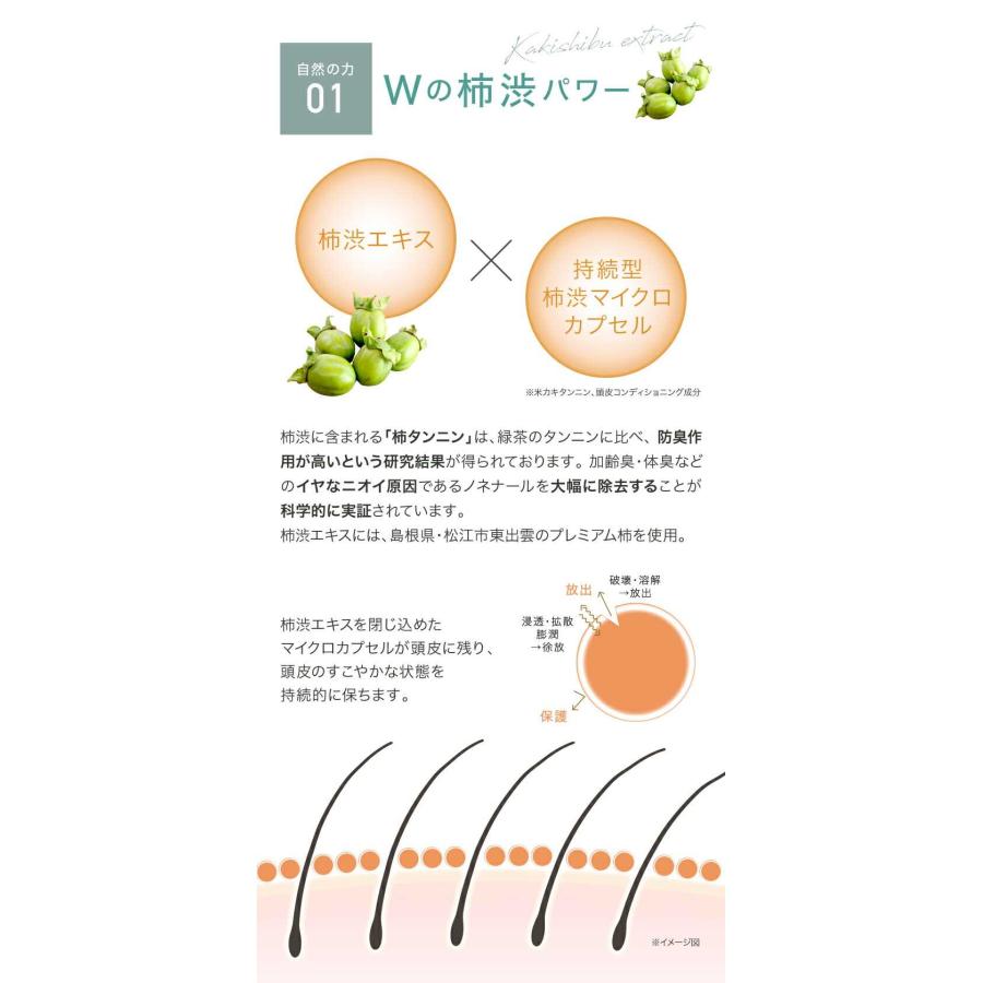 KnS 柿のさち スカルプトニック 柿渋 柿タンニン 頭皮ケア | マックス | 03