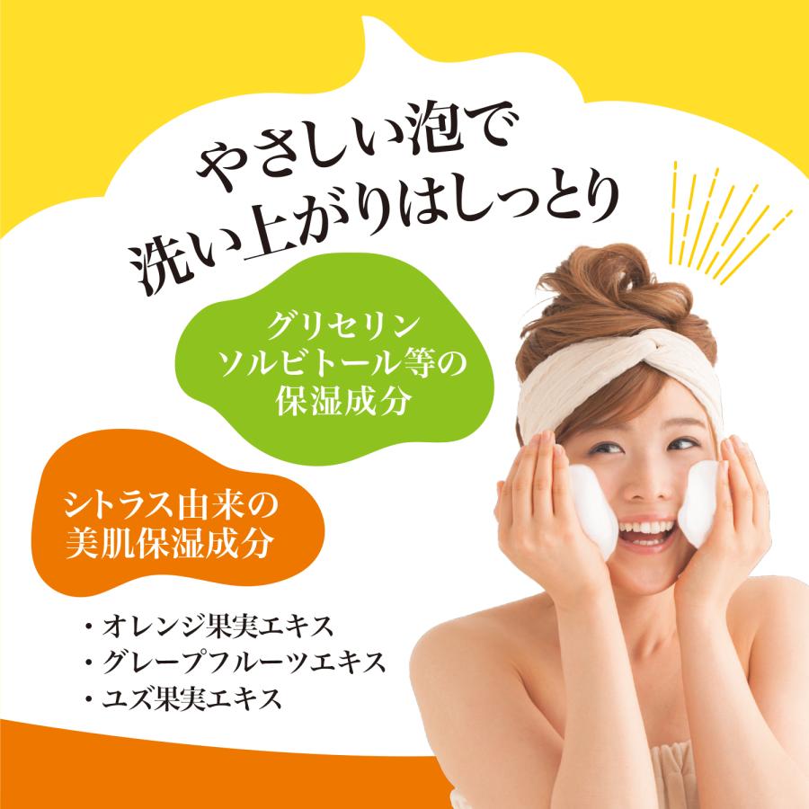 泡の洗顔料 Vita Whip ビタホイップ 詰替 250ml シャワーシトラスの香り |  | 05