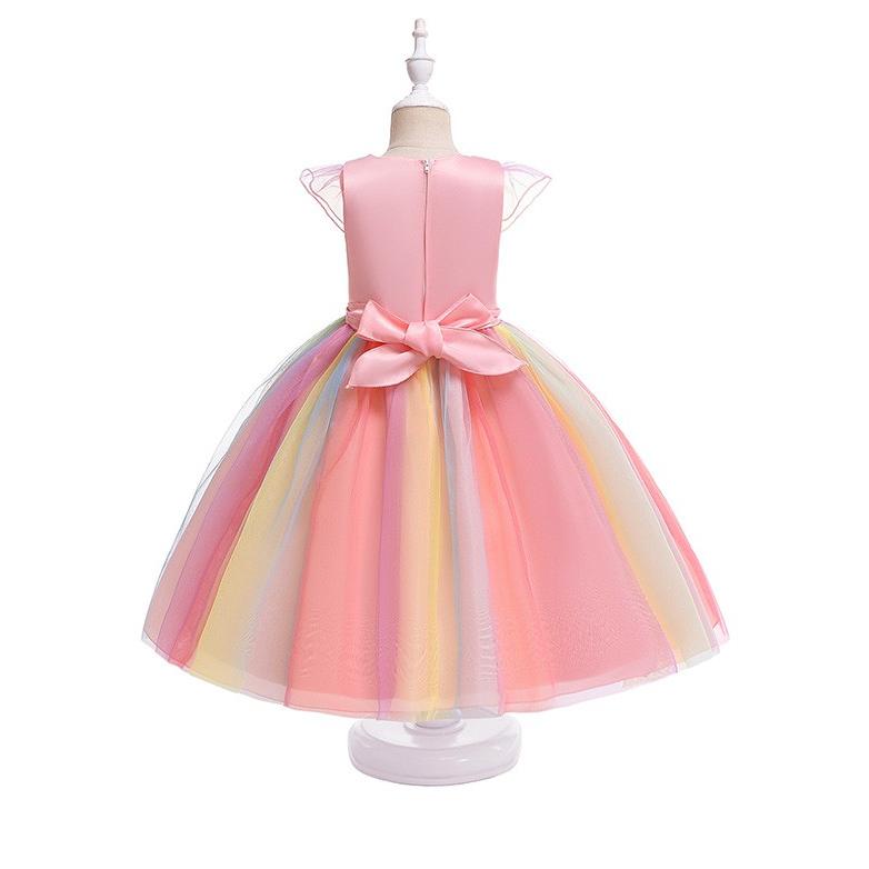 ユニコーン ドレス プリンセス 子供 ワンピース ベビー ベビードレス