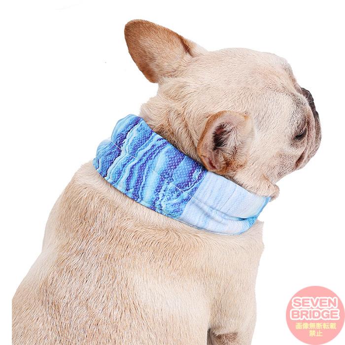 犬 猫 冷感バンダナ クールジェル 入り クールネック クールリング
