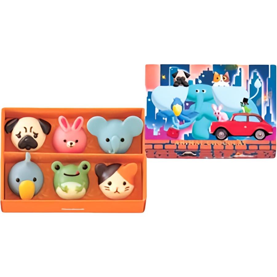 ゴンチャロフ（GONCHAROFF） 2025 アニマルショコラ C 6個入り 三毛猫