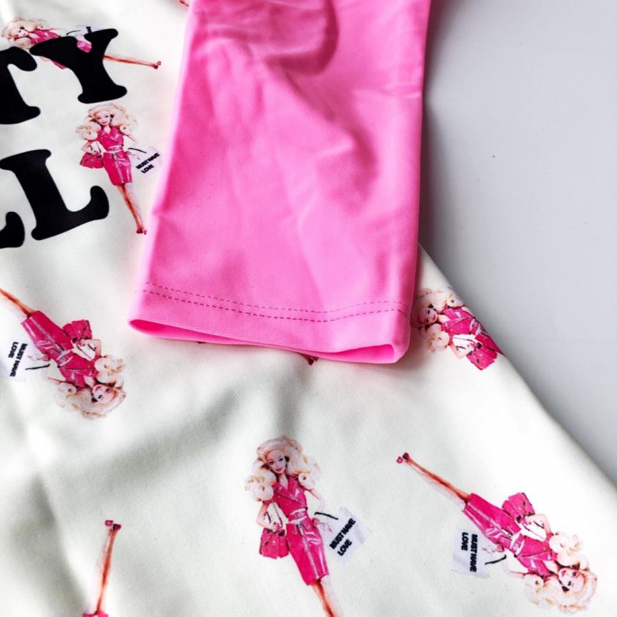 アウトレット 送料無料 ピンクラッシュガードセット 海外子供服 女の子 夏 プール Gmiz 18 Soar Kids 通販 Yahoo ショッピング