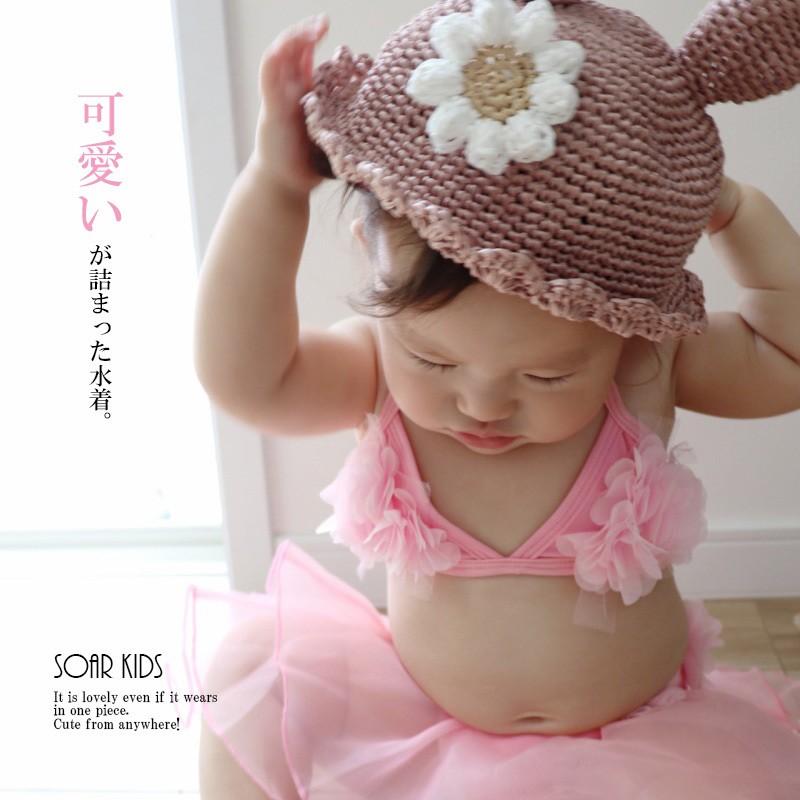 送料無料 ピンクフリルビキニ アウトレット 海外子供服 女の子 ベビー