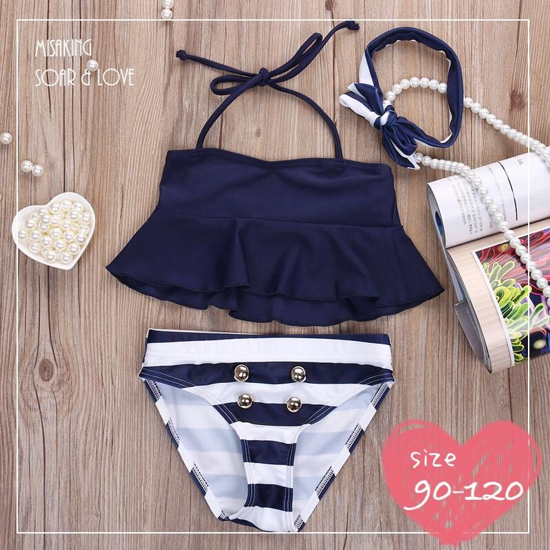 アウトレット 送料無料 ネイビーマリンビキニ アウトレット 女の子 海 プール 海外子供服 Miz 3 Soar Kids 通販 Yahoo ショッピング