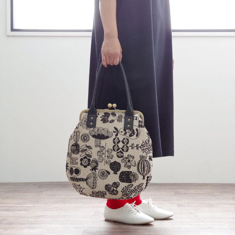 がま口バッグ SOARSOLe 公式 がま口 a4 大きめ トート バッグ