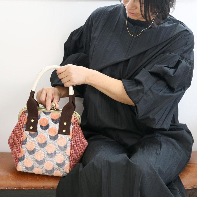 ソアソウル　がま口ハンドバック　美品 がま口バッグ SOARSOLe 公式 がま口 2way ショルダー