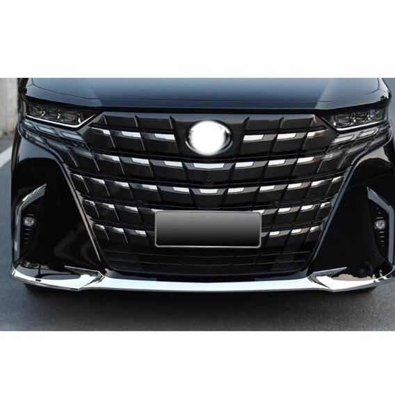 アルファード40系 alphard フロントバンパーガーニッシュ【B23b】 新型アルファード40系 フロント バンパーガーニッシュ ALPHARD 40系