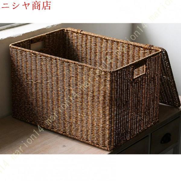 収納ボックス フタ付き かご バスケット 収納かご ランドリー 北欧雑貨