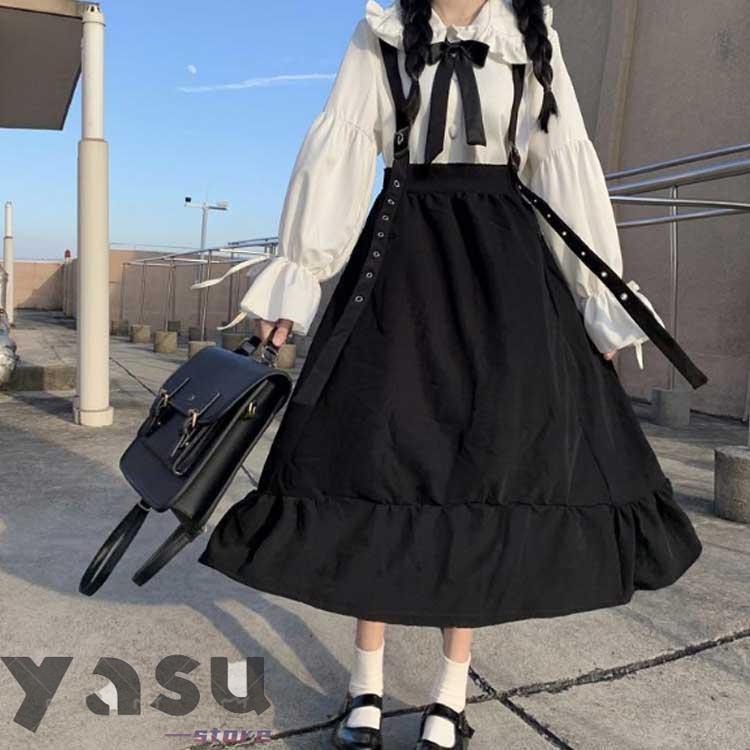 上下セット 量産型 地雷系 スカート ゴスロリ 服 ワンピース ロリータ