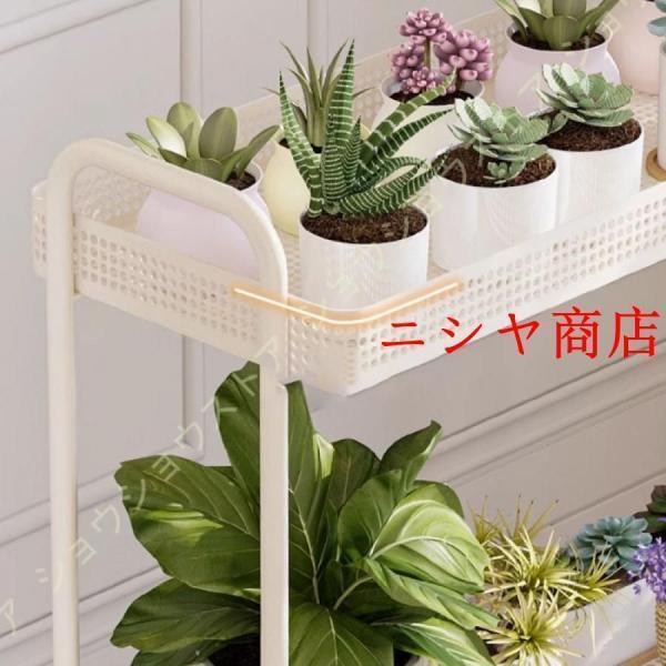 フラワースタンド アイアン 鉄製 花台 アンティーク 鉢置き台 ガーデン