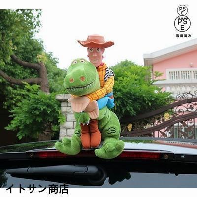 新品！トイストーリー ウッディ バズ 車ぶら下がり人形！ヘルメット