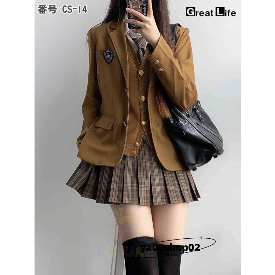 卒業式 スーツ 女の子 なんちゃって制服 セット 韓国 制服 ブレザー