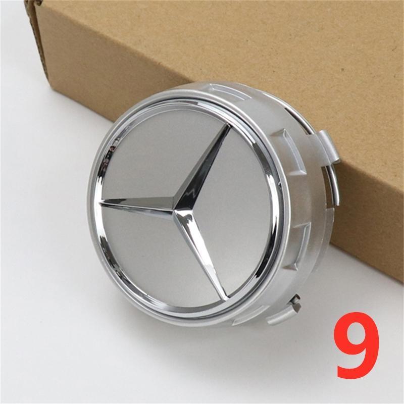 ベンツ スマート ホイールカバー4個 Mercedes-Benz対応】75mm ホイールセンターキャップ 4個セット ベンツ