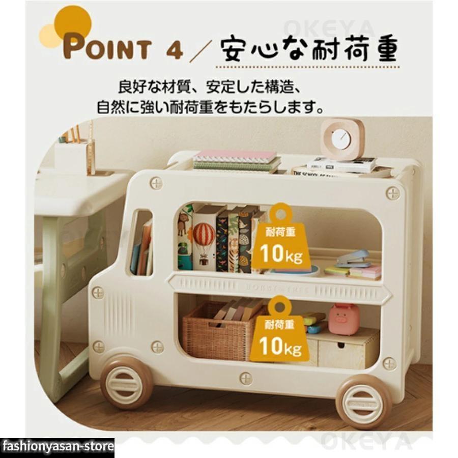 おもちゃ収納 おもちゃ箱 大容量 おもちゃ 収納 ボックス 子供 キャスター付き カート型 おもちゃラック 子供服 おもちゃ棚 コンパクト かわいい 小物収納 分類_5