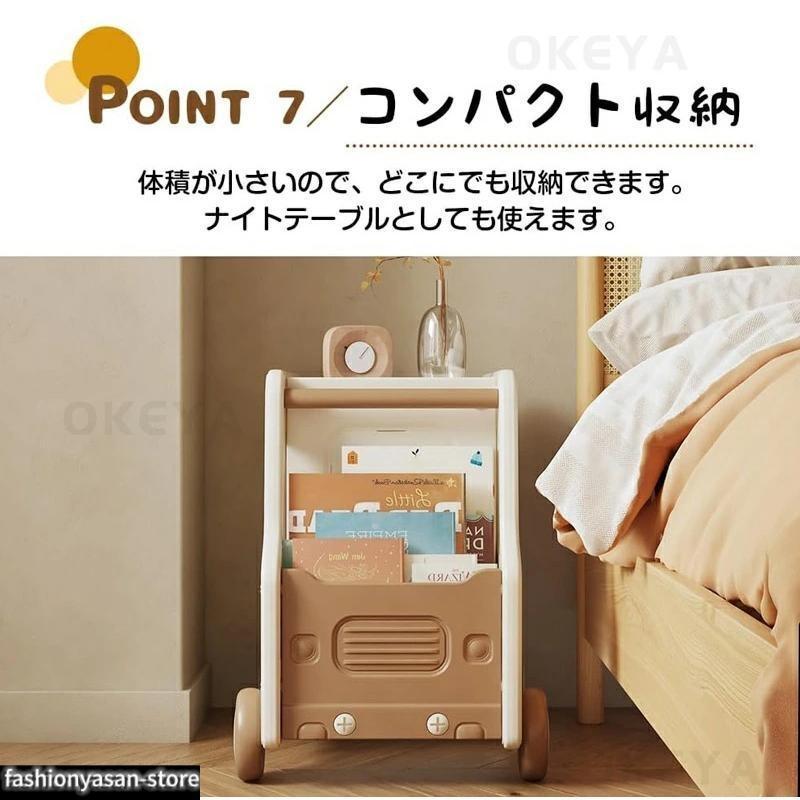 おもちゃ収納 おもちゃ箱 大容量 おもちゃ 収納 ボックス 子供 キャスター付き カート型 おもちゃラック 子供服 おもちゃ棚 コンパクト かわいい 小物収納 分類_8