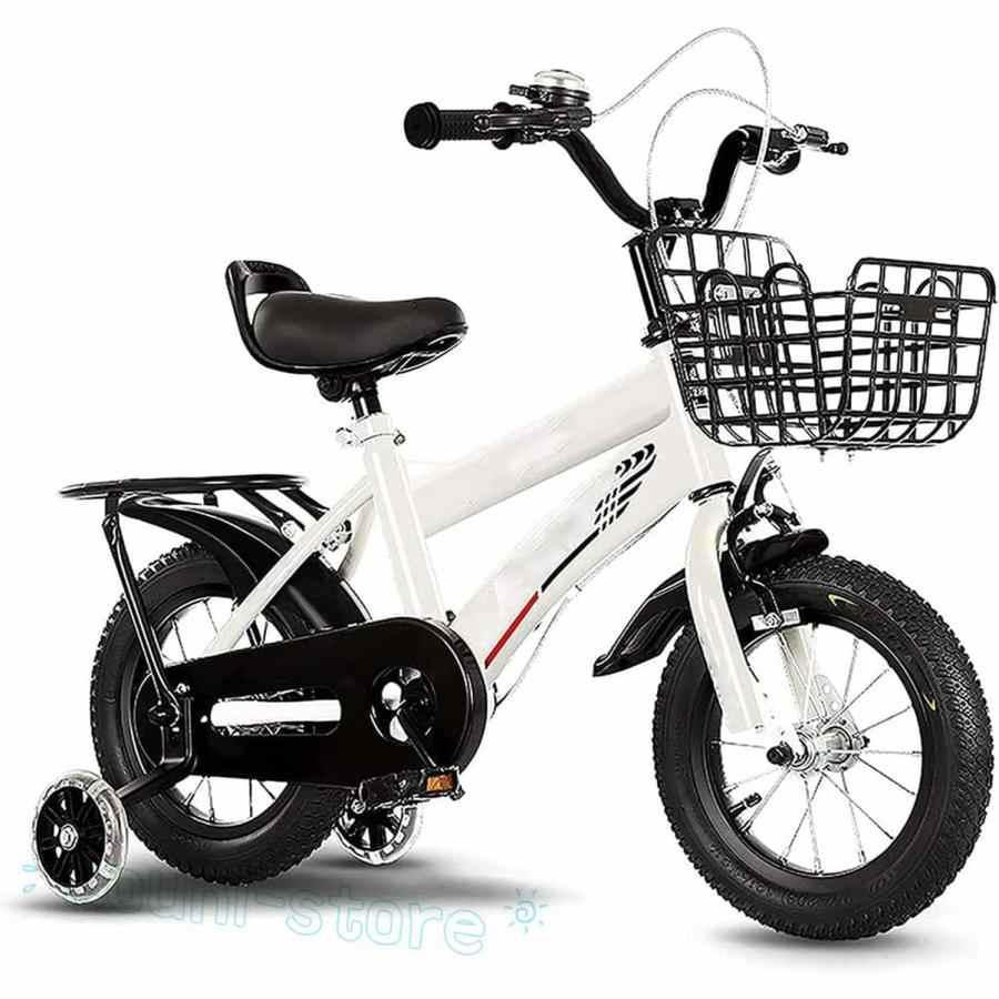 5~12歳の子供用自転車 キッズバイク 幼児自転車 自転車12in/14in/16in/18in/20インチ 補助輪が点滅し、後部座席、安全 丈夫 男の子にも女の子にも_8