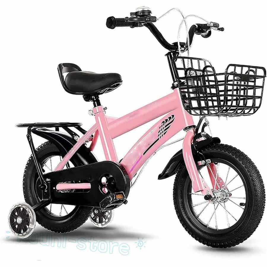 5~12歳の子供用自転車 キッズバイク 幼児自転車 自転車12in/14in/16in/18in/20インチ 補助輪が点滅し、後部座席、安全 丈夫 男の子にも女の子にも_9