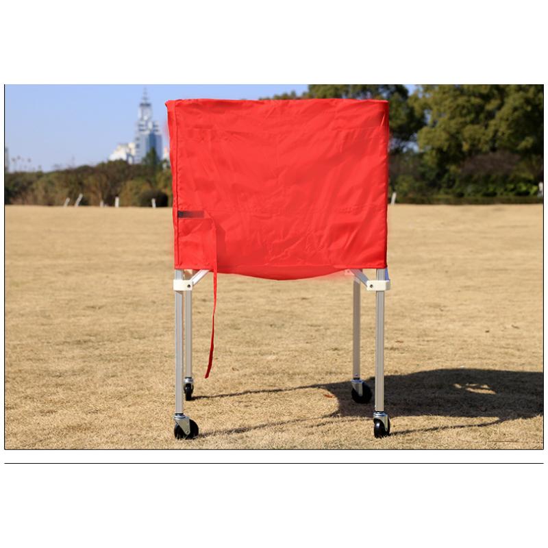 ボールカゴ バレー バスケ サッカー 大型 幅65cm 大容量 折りたたみ 軽量 持ち運び キャスター付き ボールかご 屋外 屋内 練習道具 ボール入れ ボールケース_2