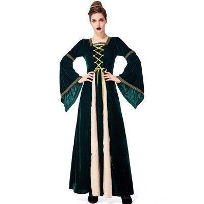 ヨーロッパプリンセス 女王 宮廷ドレス ロングスカート ハロウィン衣装 大人用 女性用 ハロウィン 衣装 コスプレ レディース ガールズ ハロウィーン_2
