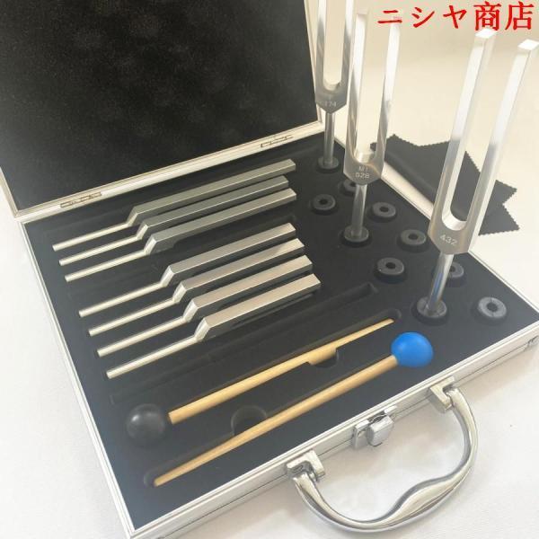 音叉 チャクラ セット 10本 コード化 サウンドヒーリング 瞑想 ヨガ