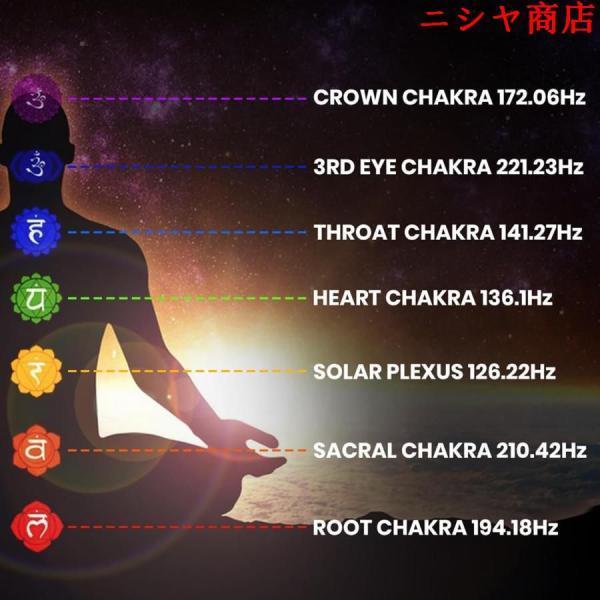 ★クラウンチャクラ音叉 480Hz リラクゼーション 瞑想 サウンドヒーリング★ 音叉 チャクラ セット 10本 コード化 サウンドヒーリング 瞑想 ヨガ