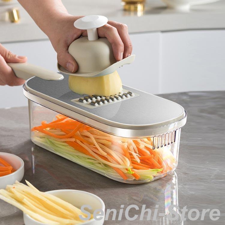 野菜スライサー セット 1台6役 ステンレス スライサー 千切り