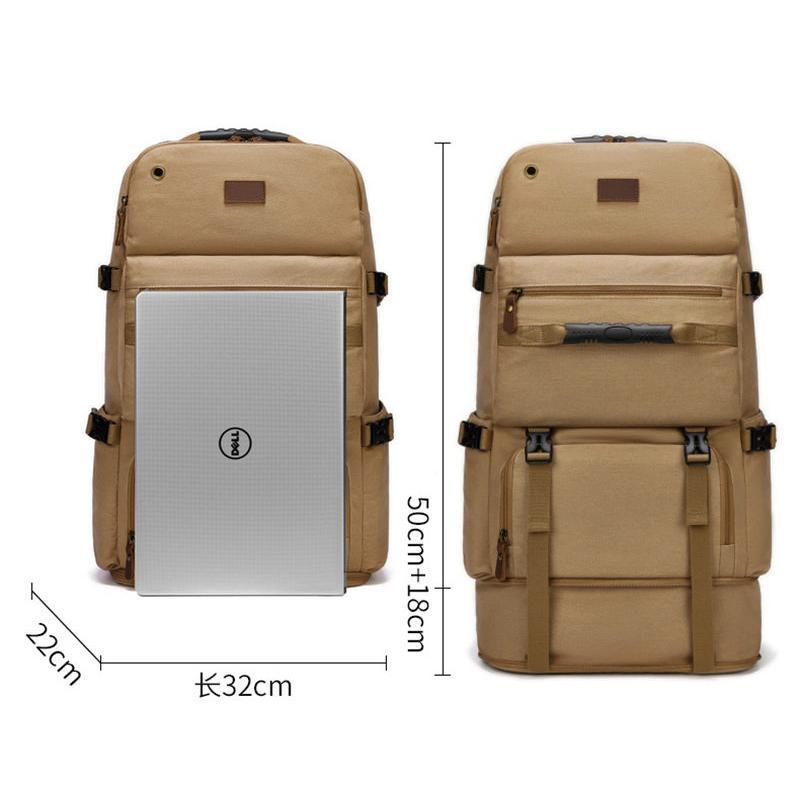セール 超大容量バックパック登山 ディバッグ 80L リュックサック 光反射 防水スポーツ 防災 キャンプ 旅行 防災リュック 多機能 送料無料_14