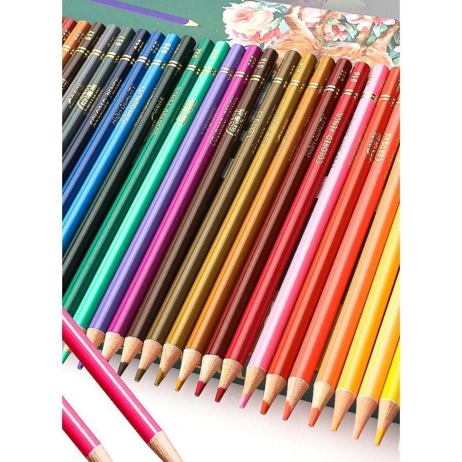 色鉛筆 水彩 お絵かき 水彩画 200色セット プレゼント クレヨン 文房具 油性 筆記具 絵の具セット カラーサインペン 入学 入園 祝い 塗り絵_8