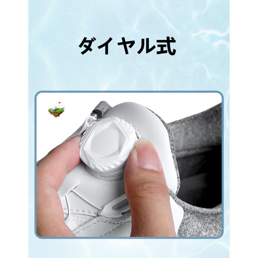 大売り出し 文字盤式靴ゴルフシューズメンズ 格好のいい文字盤式 ホンブルグ帽スパイク メンズ 心地よい ゴルフ靴通気性スポーツシューズ トレッキングシューズ